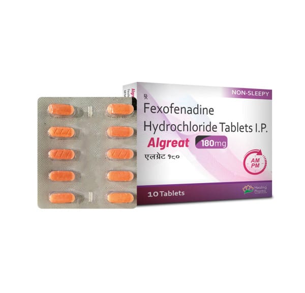 알레그라정 펙소페나딘 알그릿 180mg