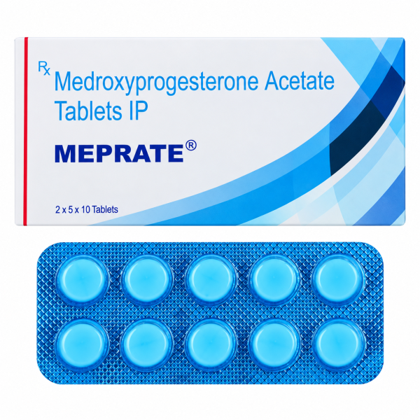 프로베라정 메드록시프로게스테론아세테이트 Meprate 10mg