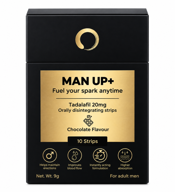 맨즈업 타다라필 20mg 필름 Man Up+ 초코렛 맛 신제품